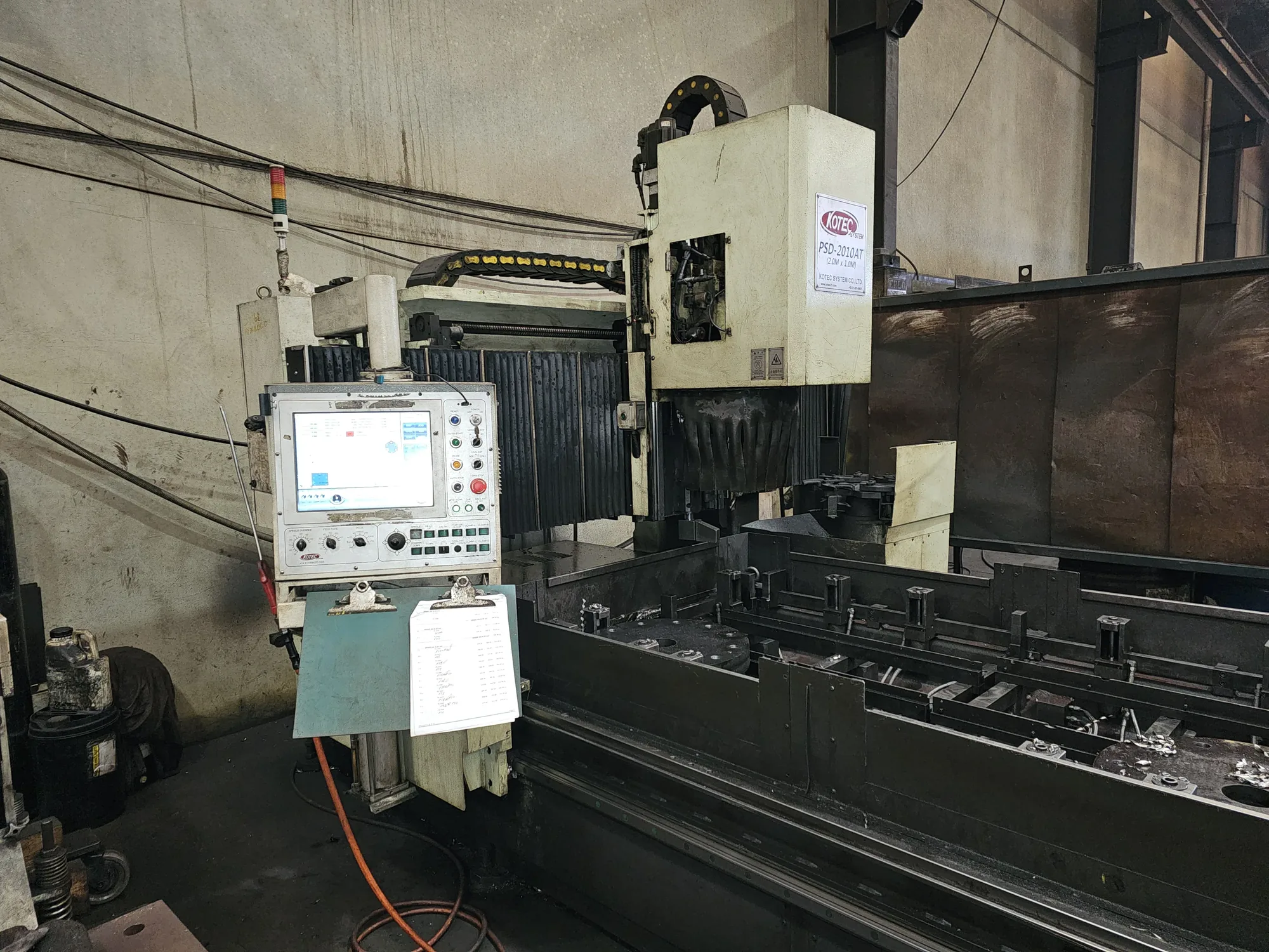 Kotec PSD-2010AT CNC plate drilling machine at M-Steel